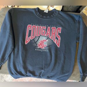 Washington State Cougars Basketball Crewneck
